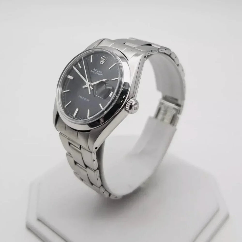 Sale! Rolex Black Dial Men's Oyster Watch